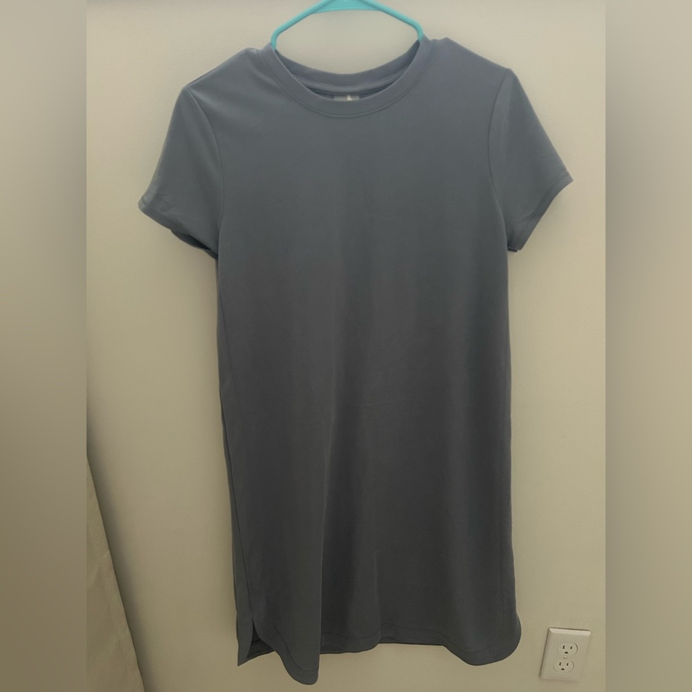 Light Blue Calia Short Sleeve Dress Medium